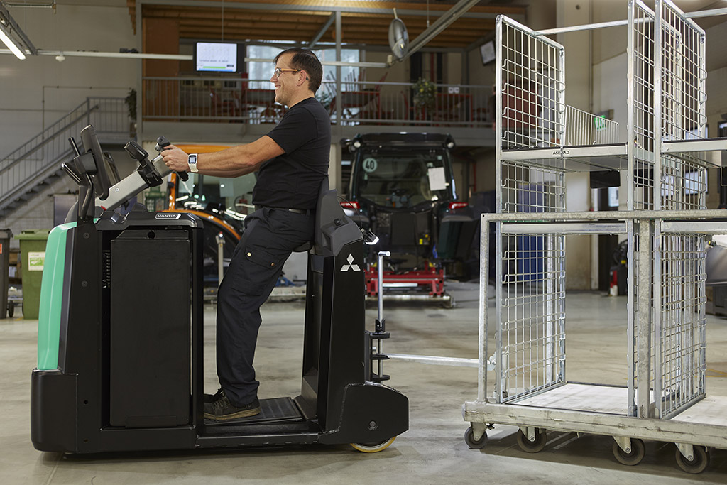 Lagertechnik von Mitsubishi