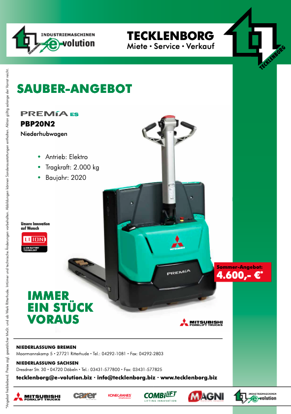 Rabattaktion Tecklenborg