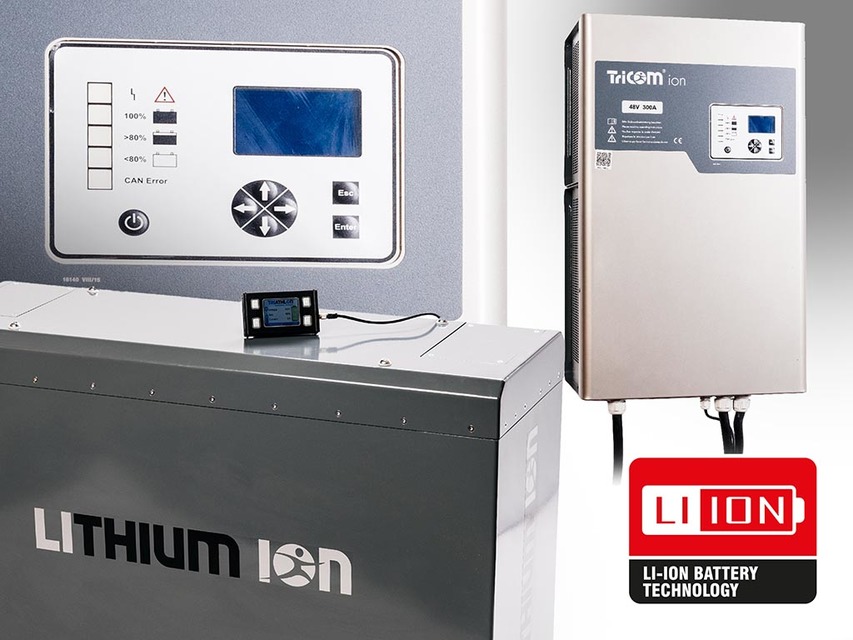 Mitsubishi Gabelstapler Lithium-Ionen-Batterien